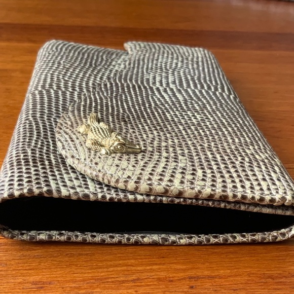 Vintage Barry Kieselstein-Cord  Lizard Wallet - Picture 4 of 15